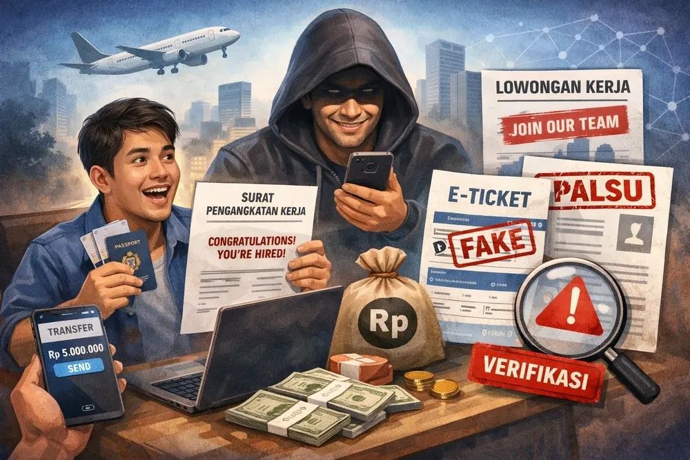 Penipuan Lowongan Kerja Online: Cara Mengenali dan Melaporkan
